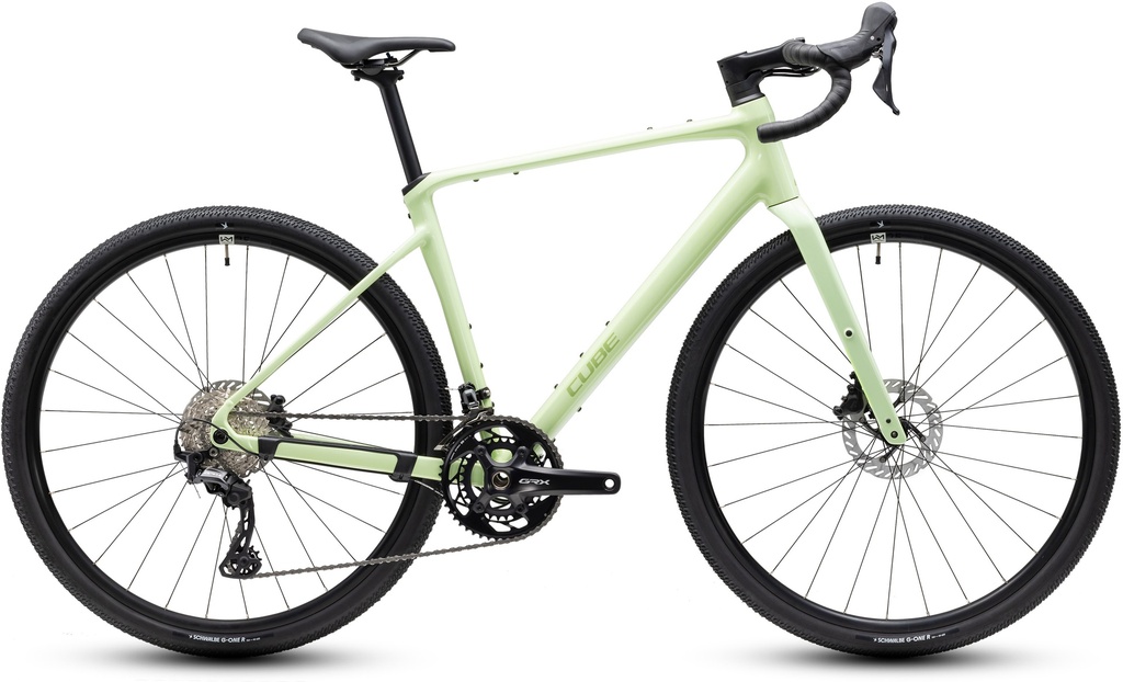 Gravel bike Cube Nuroad Race lindgreen´n´matcha 2027 