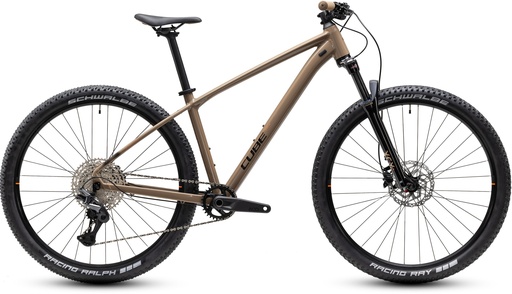 Mountain bike CUBE Aim SLT cappuccino and black 2027 (XS)