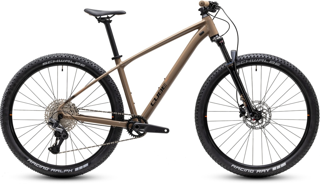 Mountain bike CUBE Aim SLT cappuccino and black 2027