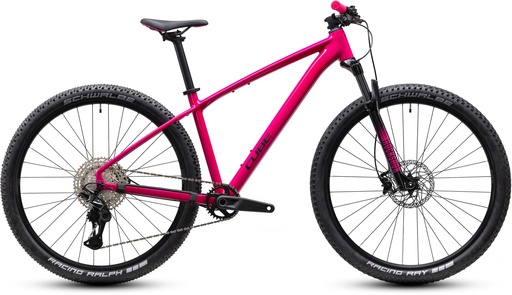 Mountain bike CUBE Reaction Pro fuchsia and black 2027 (XS)