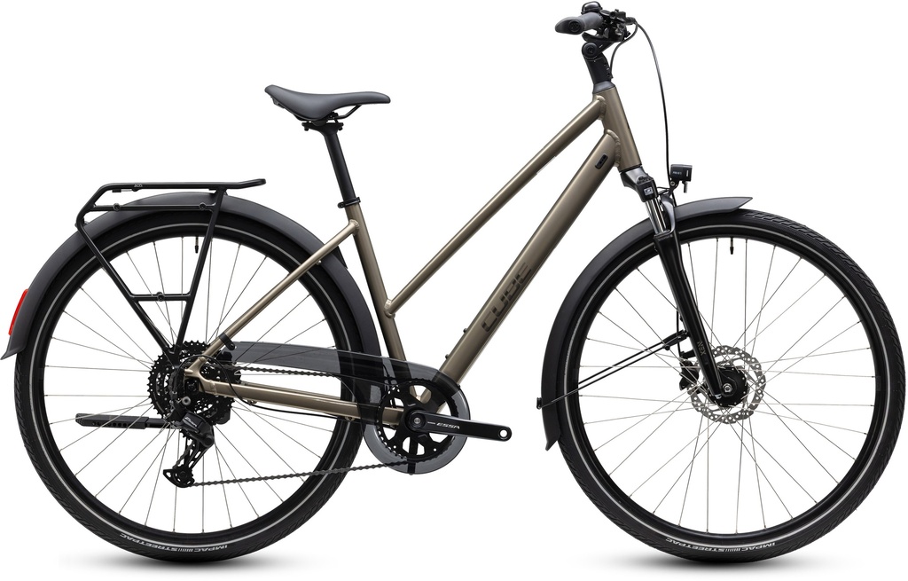 Treking bike CUBE Touring ONE flashstone'n'coalchrome Trapeze 2027 (46 cm)