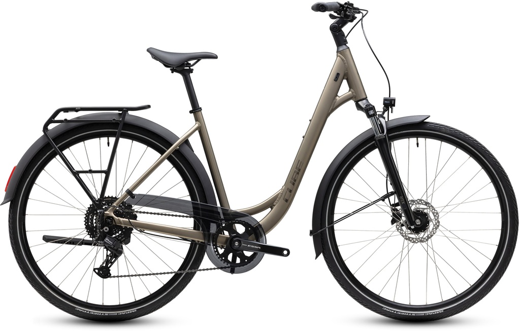 Treking bike CUBE Touring ONE flashstone'n'coalchrome Easy Entry 2027 (46 cm)