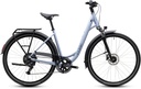 Treking bike CUBE Touring ONE silver-blue and reflective Easy Entry 2027