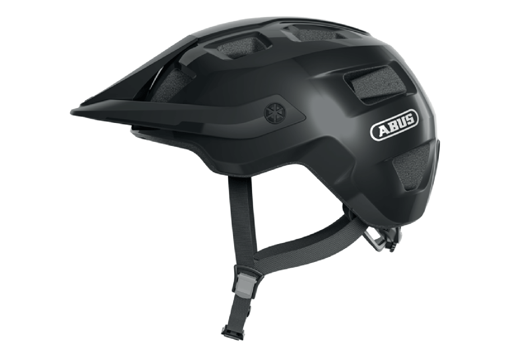 Cycling helmet ABUS MOTRIP SHINY BLACK, L: 57-62cm