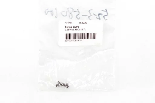 Vzmet SWPB 0.35Wx2.35IDx12.7L