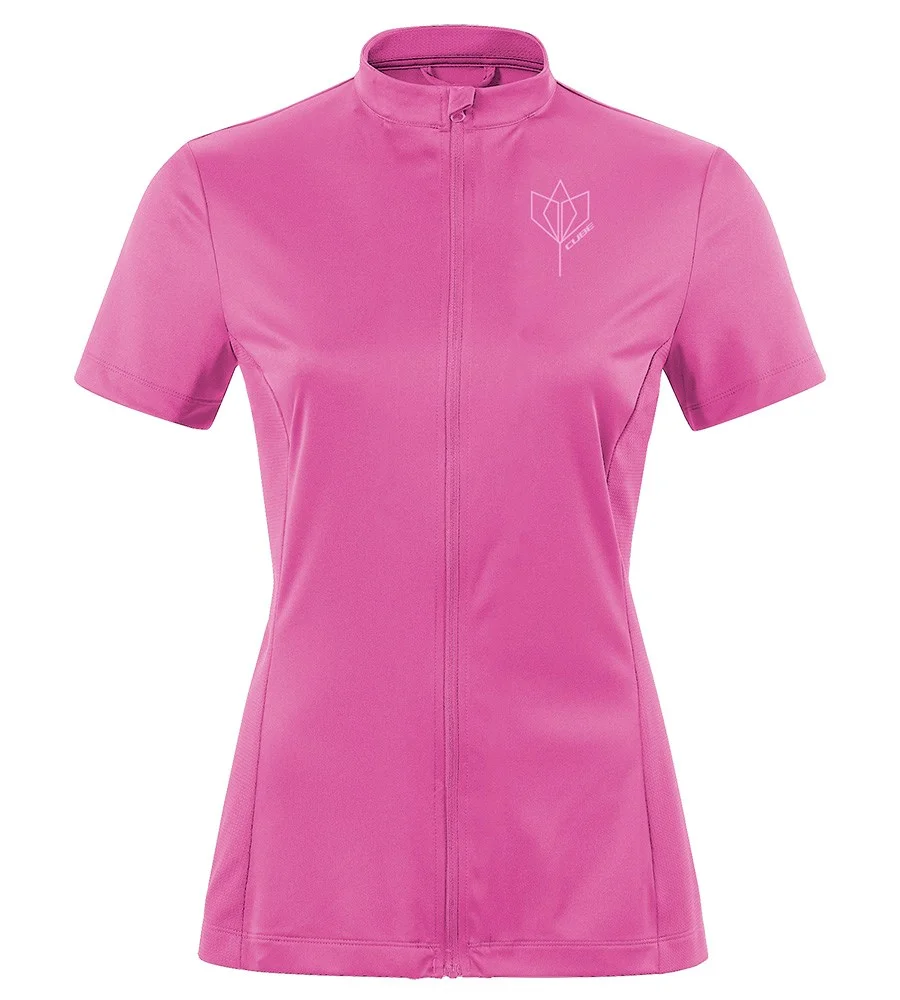 Women Cycling Jersey CUBE Tour Core WS Full Zipp XS