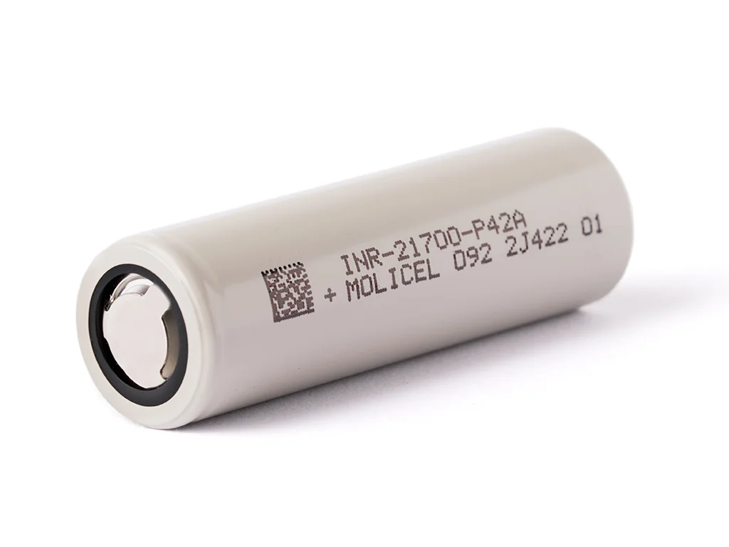 Battery cell Molicel INR21700-P42A 4000mAh 45A