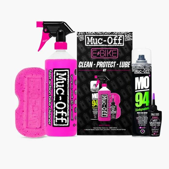 MUC-OFF Wash &amp; Lube E-Bike Cleaning Set
