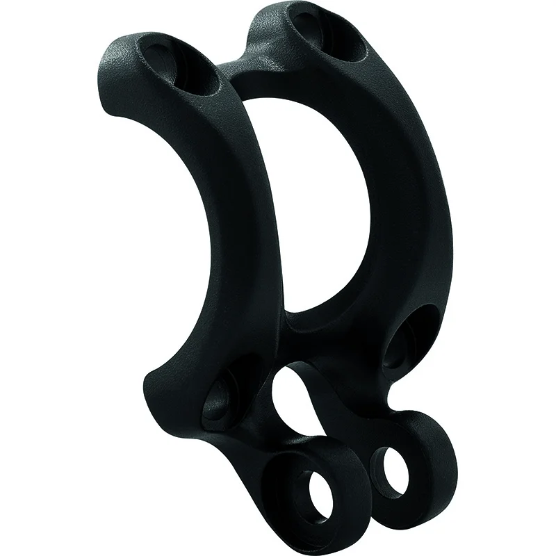 The clamp of the handlebar with the light carrier, ergotec