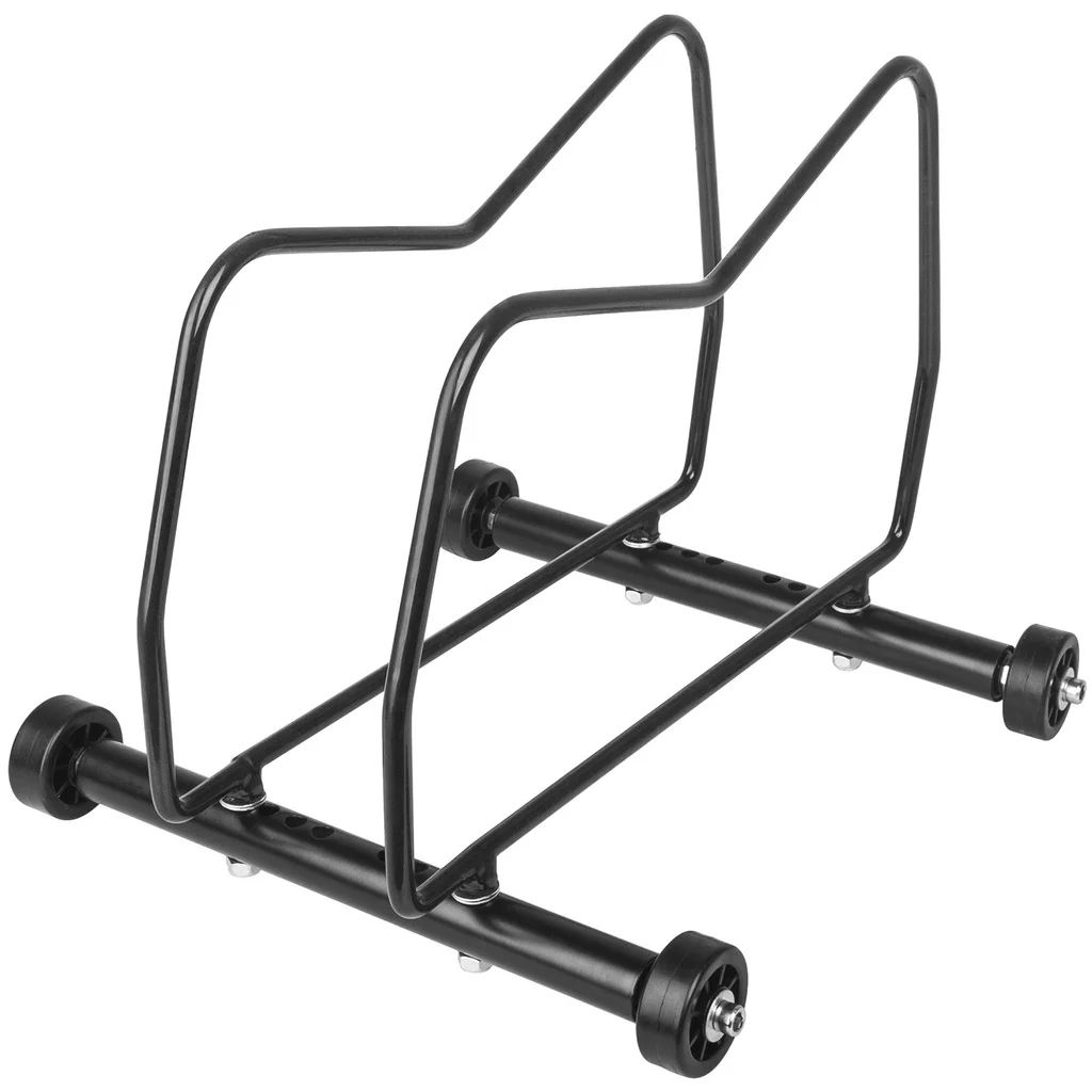 Bike rack on wheels