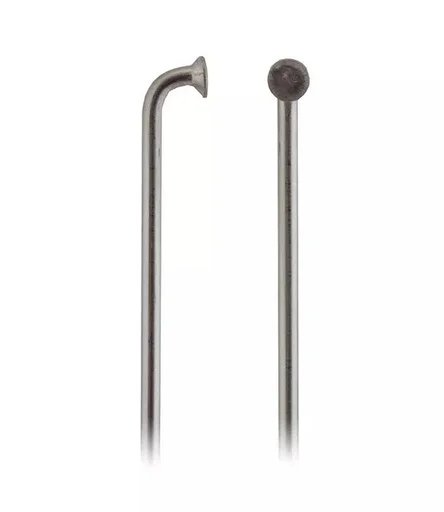 Steel spoke 2.3x283 mm, silver
