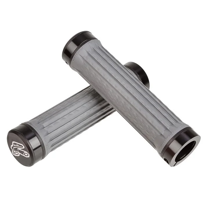 Renthal Lock-On Traction Handles, Gray