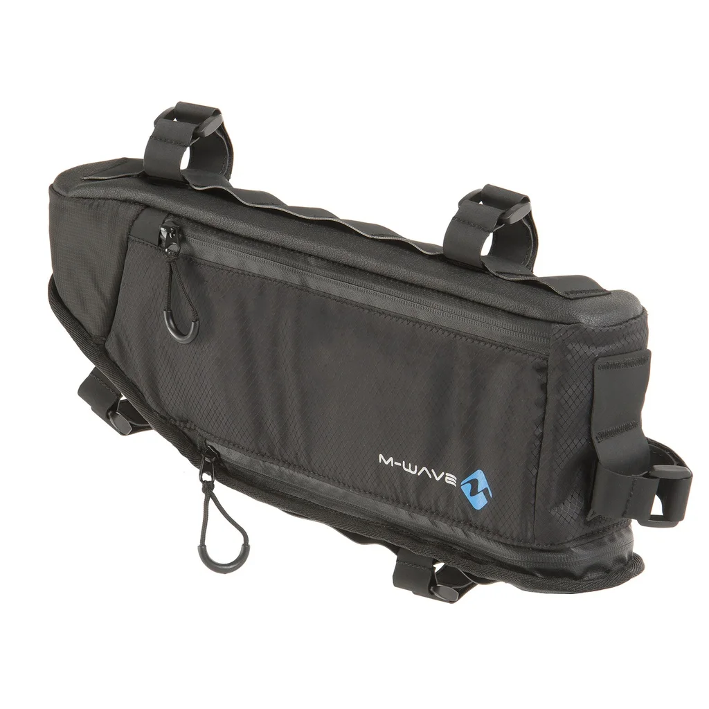 Bike bag M-WAVE Rough Ride Triangle black