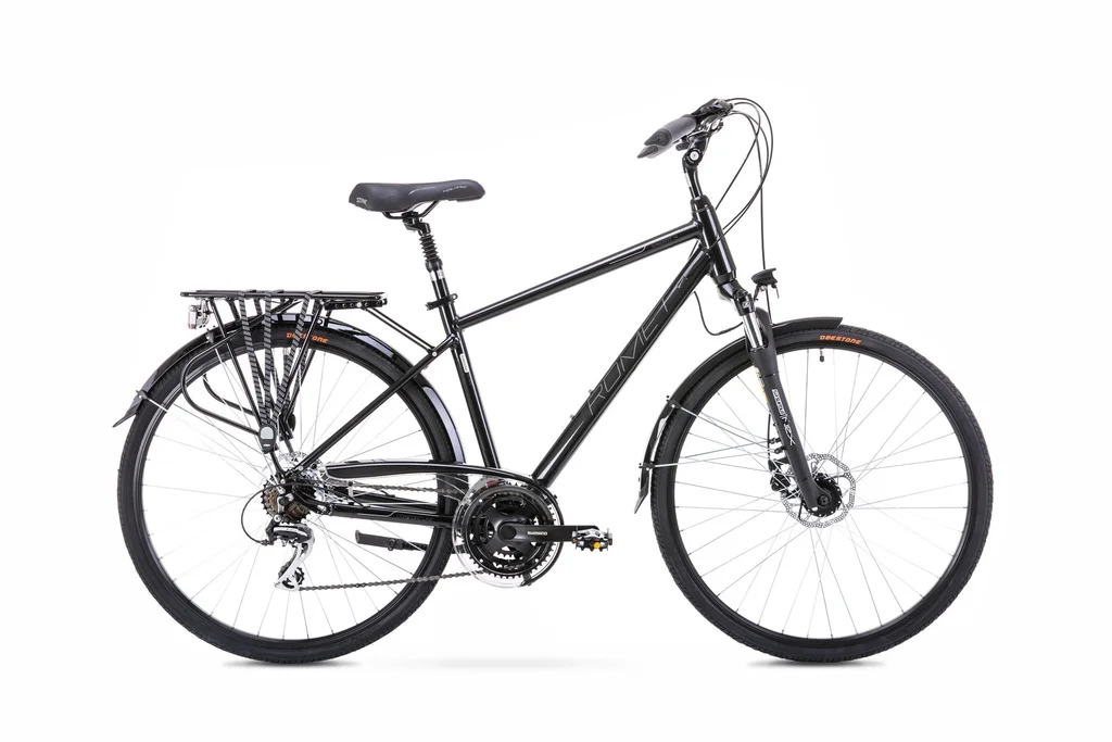 [...] Trekking bike ROMET WAGANT 4 (Black white, M)