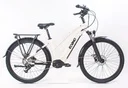 Electric Bike Econo Equus collision C4 Trapez White Cream 2024