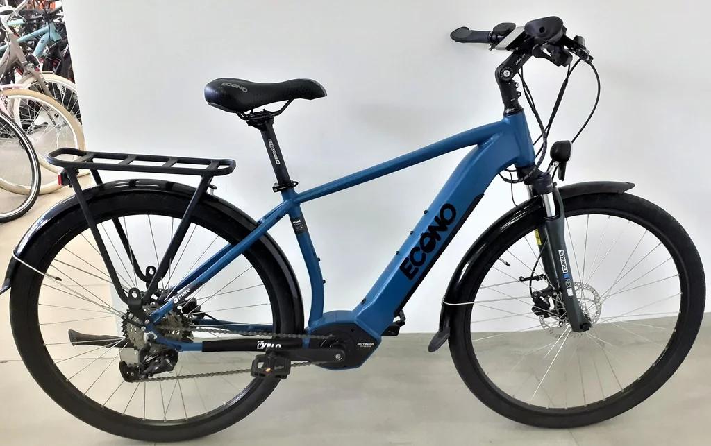 Električni bicikl Econo Mare C4 City Plavi 2024 R_testno