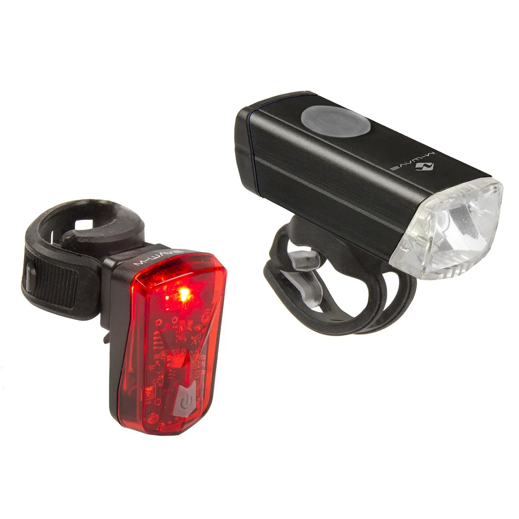 Set luči M-WAVE Atlas 20 USB battery pack lamp set